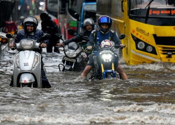 Floods wreak havoc on India’s financial capital as monsoon rains arrive early