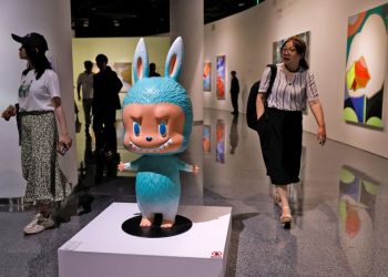 Rare Labubu sells for more than $150,000 at auction