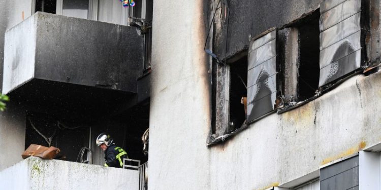 An electric scooter is blamed for a violent fire that killed 4 in a French city