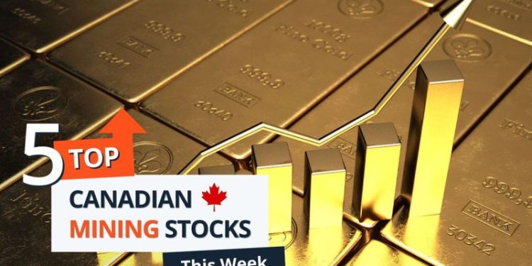 Top 5 Canadian Mining Stocks This Week: Japan Gold Rises 119 Percent
